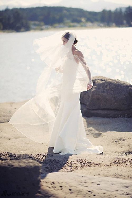 Cô dâu đẹp ngất ngây với muôn kiểu voan đội đầu ảnh 3 - 3