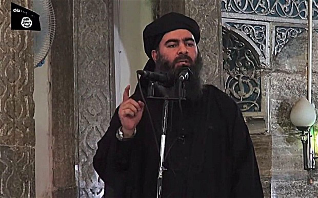 Thủ lĩnh IS Abu Bakr al-Baghdadi. Ảnh: Telegraph Thủ lĩnh IS Abu Bakr al-Baghdadi. Ảnh: Telegraph