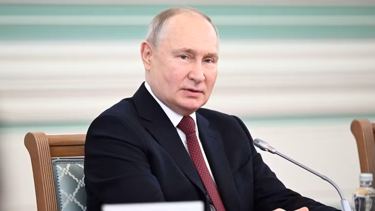 Tổng thống Nga Putin.