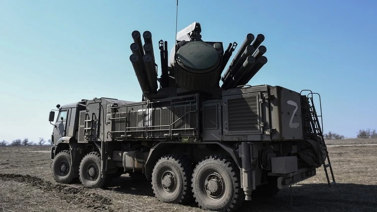 Hệ thống tên lửa phòng không Pantsir-S1. (Ảnh: Sputnik)