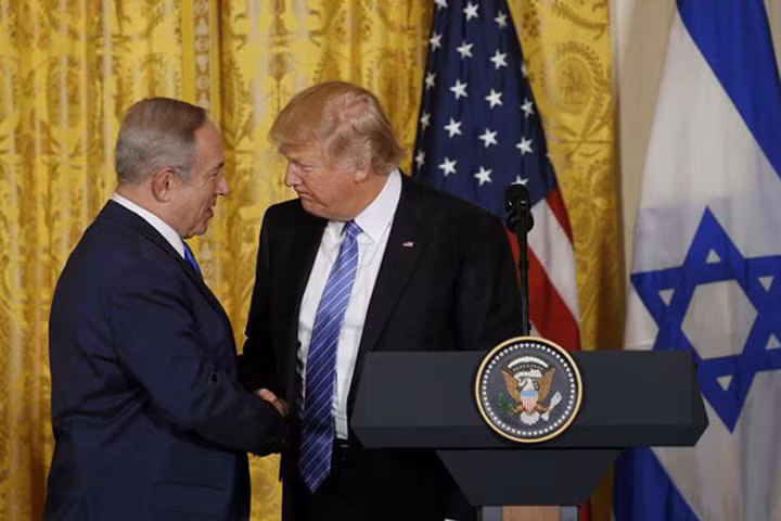 Ông Trump né tránh cam kết thành lập nhà nước Palestine