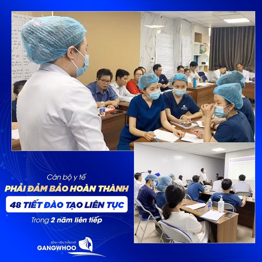 Cán bộ Y tế phải hoàn thành 48 tiết đào tạo liên tục trong 2 năm liên tiếp.