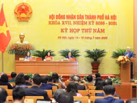 Quang cảnh của kỳ họp.