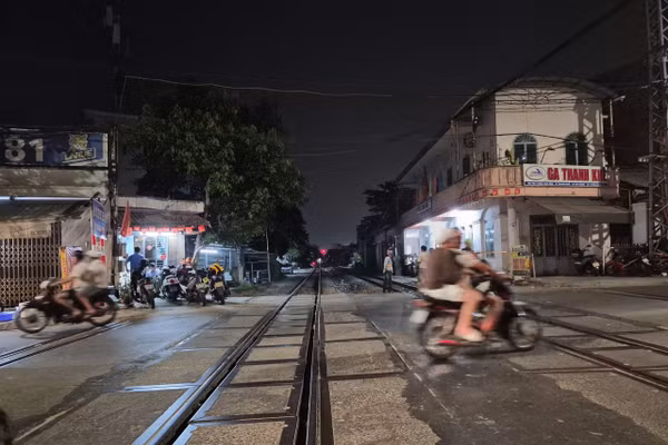 Hiện trường nơi xảy ra vụ việc. 
