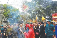 Trò chơi dân gian “Cướp Kén” làng Dị Nậu.