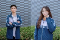 Nhóm học sinh Trường THPT Chuyên Vĩnh Phúc đạt giải Nhì với Dự án “Thiết bị hỗ trợ người khiếm thị hướng tới hành động có mục đích”.