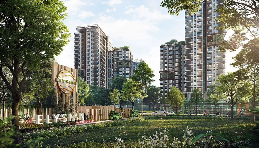 Phối cảnh dự án Elysian (Ảnh: Gamuda Land).