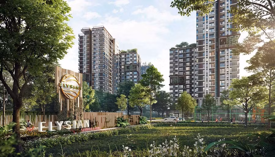 Phối cảnh dự án Elysian (Ảnh: Gamuda Land).