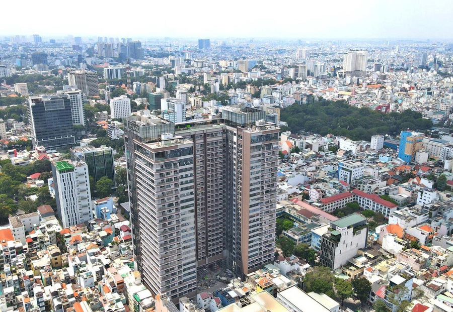 The Marq có vị trí đặc địa khi nằm ngay trung tâm thành phố. Ảnh: Báo Dân trí