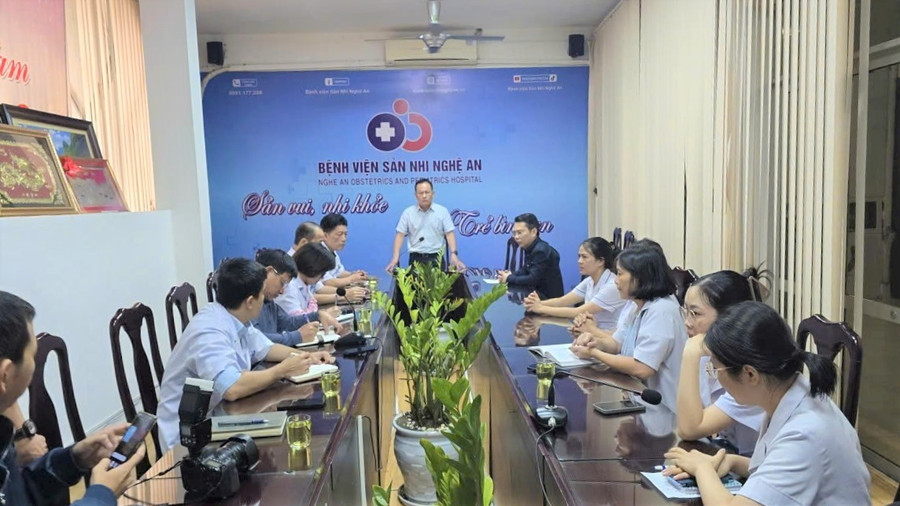 Bệnh viện Sản Nhi Nghệ An thông tin về vụ việc nghiêm trọng xảy ra sáng 23/10. vu-viec-benh-vien-san-nhi-nghe-an-4.jpg