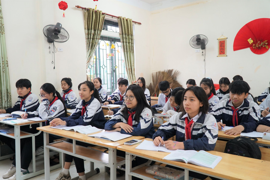 Chương trình Giáo dục phổ thông 2018 được thiết kế để phát huy phẩm chất, năng lực toàn diện học sinh. Ảnh: Hồ Lài