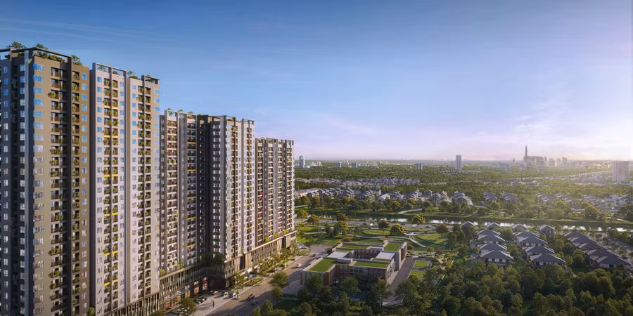 Phối cảnh dự án The Win City. Ảnh: VnExpress