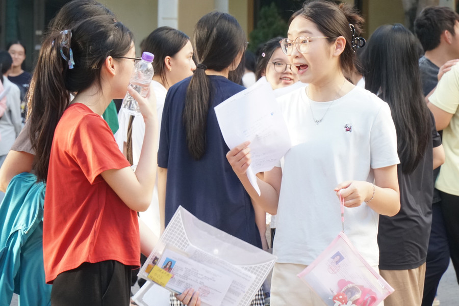 Đề văn được đánh giá tạo hứng thú sáng tạo của thí sinh. Ảnh: Hồ Lài de-thi-chuyen-phan-3.jpg