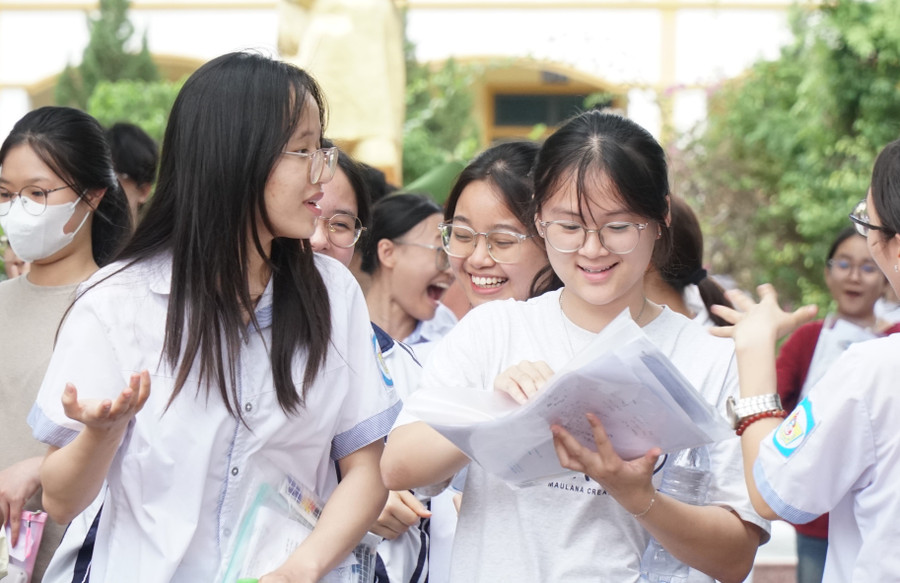 Học sinh Nghệ An dự thi tốt nghiệp THPT năm 2025. Ảnh: Hồ Lài tong-ket-nam-hoc-5.jpg