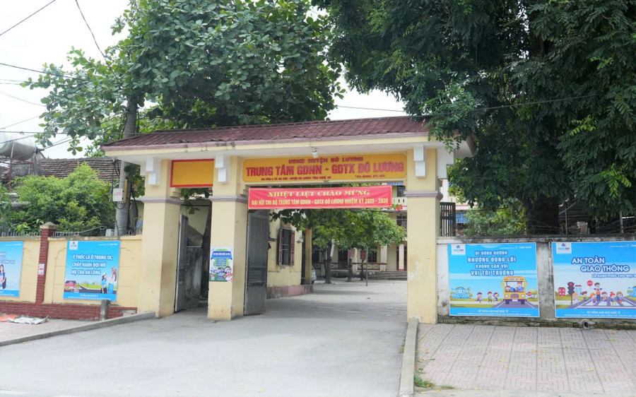 Sau 15 năm mới phối hợp tổ chức thi tốt nghiệp THPT, nhưng công tác chuẩn bị tại Trung tâm GDNN-GDTX huyện Đô Lương đã sẵn sàng. Ảnh: Hồ Lài nghe-an-san-sang-thi-tot-nghiep-2025-8.jpg