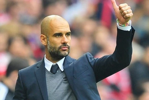 HLV Pep Guardiola tự tin trước trận so tài với Man United.