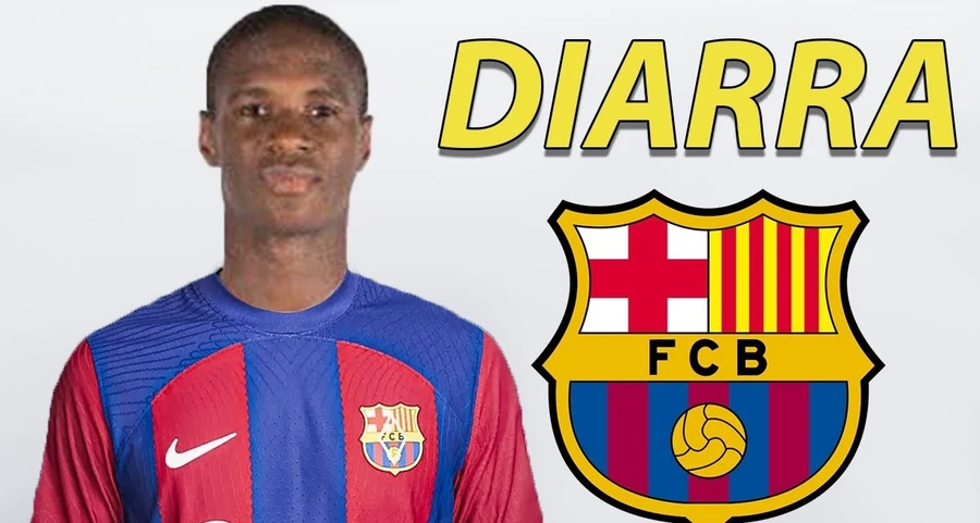 Ibrahim Diarra hiện đang thử việc ở Barca.