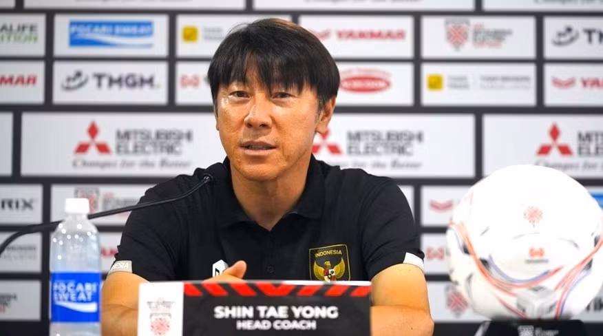 HLV Shin Tae Yong thất vọng về công tác trọng tài trận U23 Indonesia – Qatar.