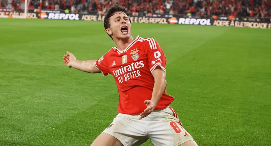 Joao Neves của Benfica lọt tầm ngắm của MU.