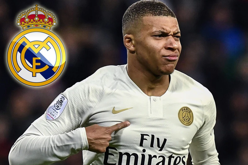 Real Madrid rộng cửa chiêu mộ Kylian Mbappe