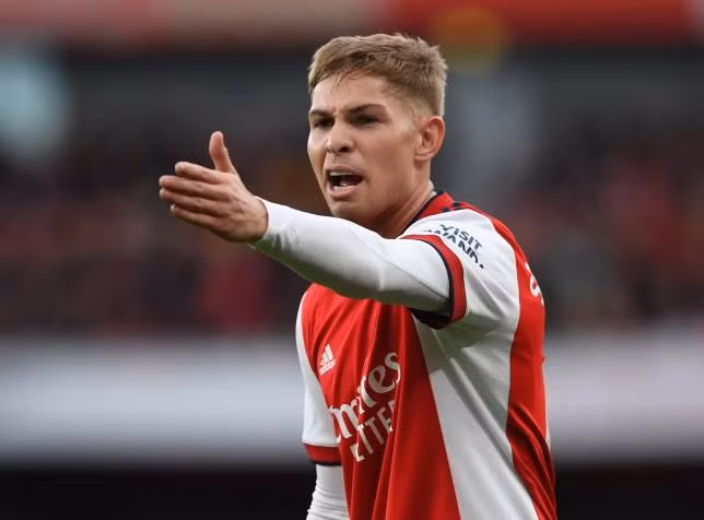 Emile Smith Rowe bỏ lỡ chuyến làm khách tới sân của Crystal Palace bởi chấn thương.