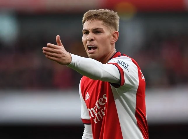 Emile Smith Rowe bỏ lỡ chuyến làm khách tới sân của Crystal Palace bởi chấn thương.