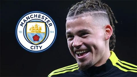 Kalvin Phillips chuẩn bị cập bến Man City