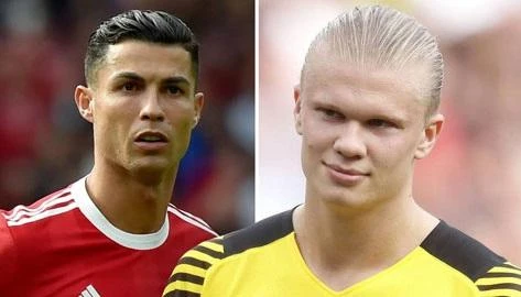 Ronaldo kém xa Haaland về hiệu suất ghi bàn ở Ngoại hạng Anh.