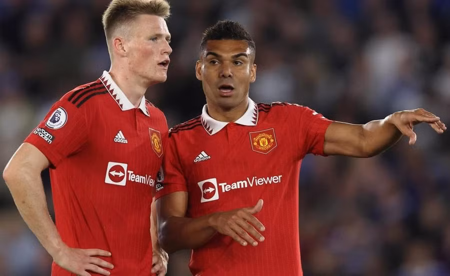 Scott McTominay ở trận gặp Newcastle vì án treo giò.