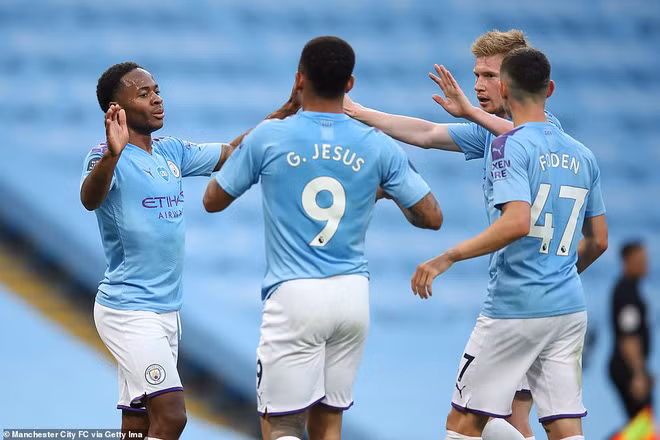 Man City có trận đấu đầy thăng hoa