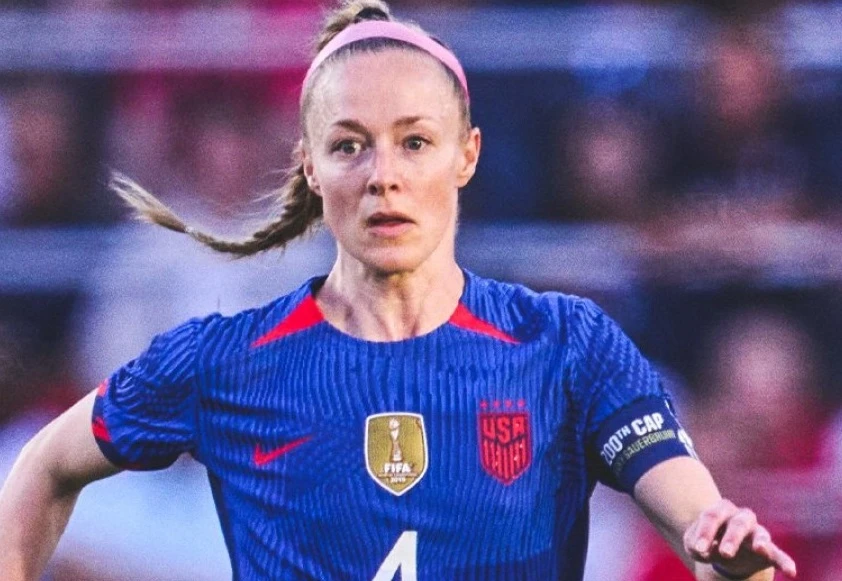 Trung vệ ĐT nữ Mỹ - Becky Sauerbrunn lỡ hẹn World Cup 2023 vì chấn thương.