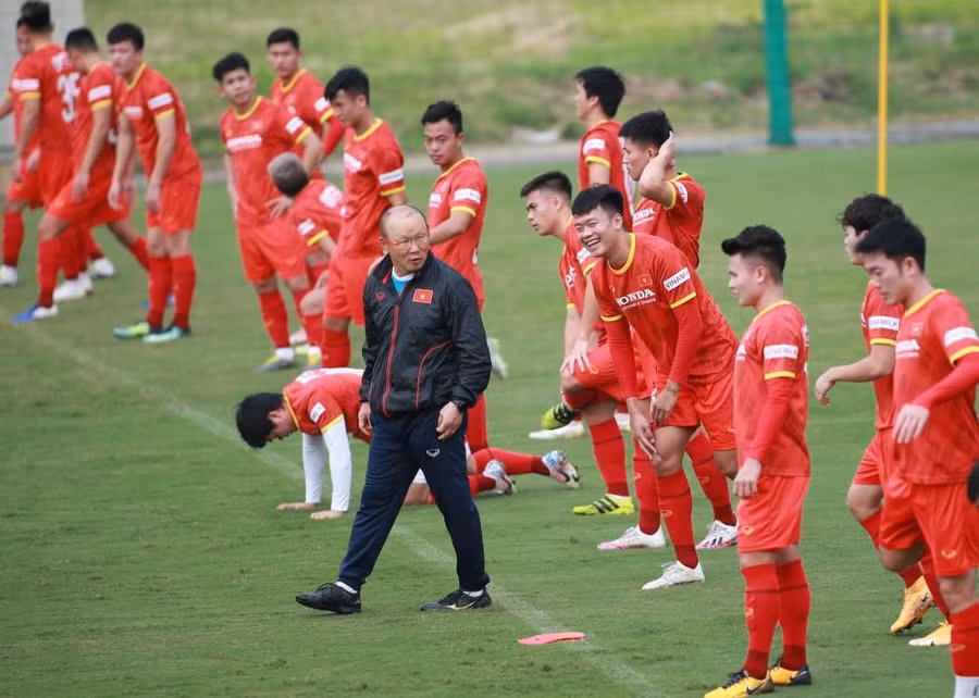 Tuyển Việt Nam hội quân chuẩn bị cho giải Tam hùng.