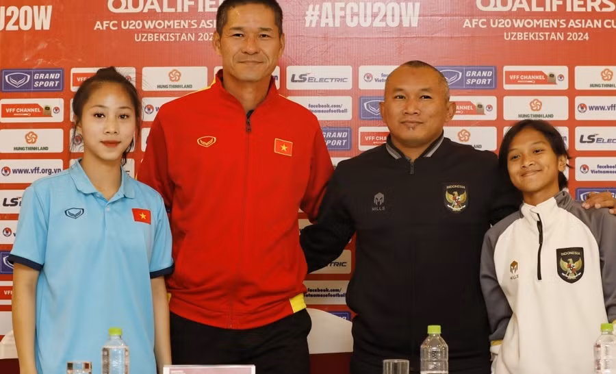 HLV U20 nữ Indonesia đánh giá cao U20 nữ Việt Nam.
