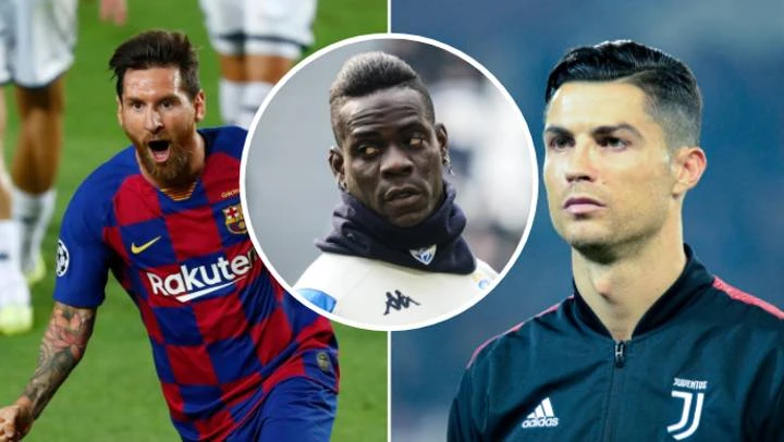 Mario Balotelli tự tin bản thân giỏi ngang Messi và Ronaldo.