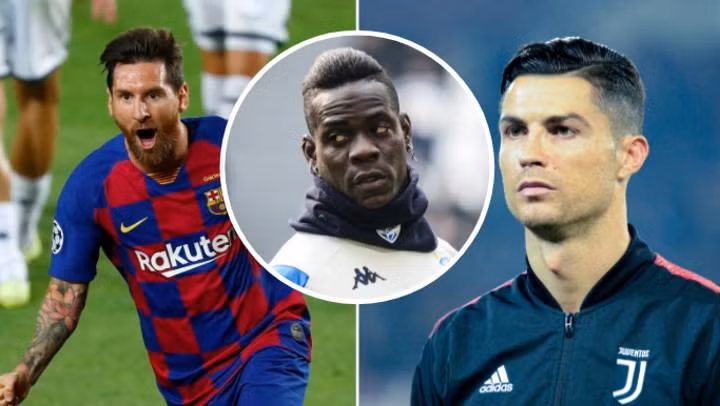 Mario Balotelli tự tin bản thân giỏi ngang Messi và Ronaldo.