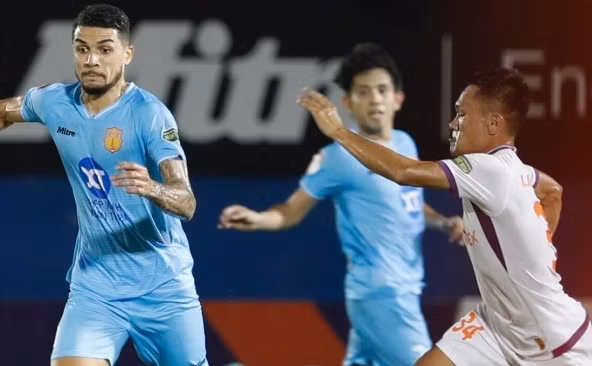 Nam Định thua tiếc nuối Bình Dương trên sân Gò Đậu.