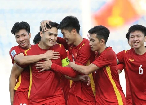 U22 Việt Nam tập huấn tại Vũng Tàu chuẩn bị cho SEA Games 32.