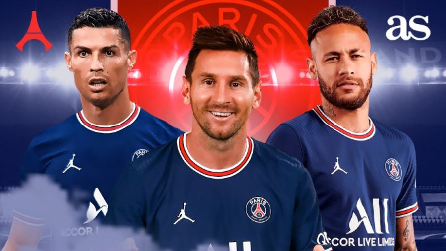 PSG vẫn nuôi tham vọng xây dựng hàng công siêu khủng. Ảnh AS.