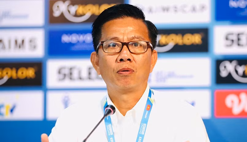 HLV Hoàng Anh Tuấn tự tin trước trận gặp U23 Malaysia.