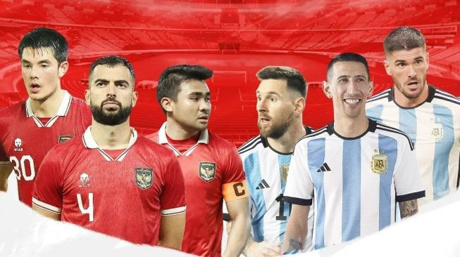 Tuyển Indonesia so tài với Argentina vào ngày 19/6 tới.