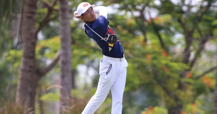 Lê Khánh Hưng giành Huy chương Vàng golf lịch sử cho Việt Nam.