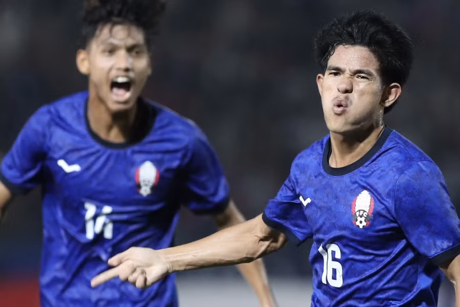 U22 Campuchia gặp đội tuyển U22 Indonesia vào lúc 19h ngày 10/5.