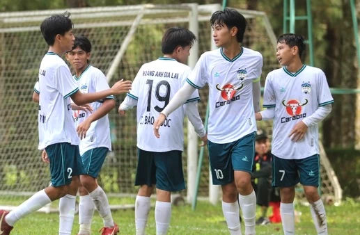 U15 Hoàng Anh Gia Lai giành vé vào vòng chung kết U15 quốc gia.