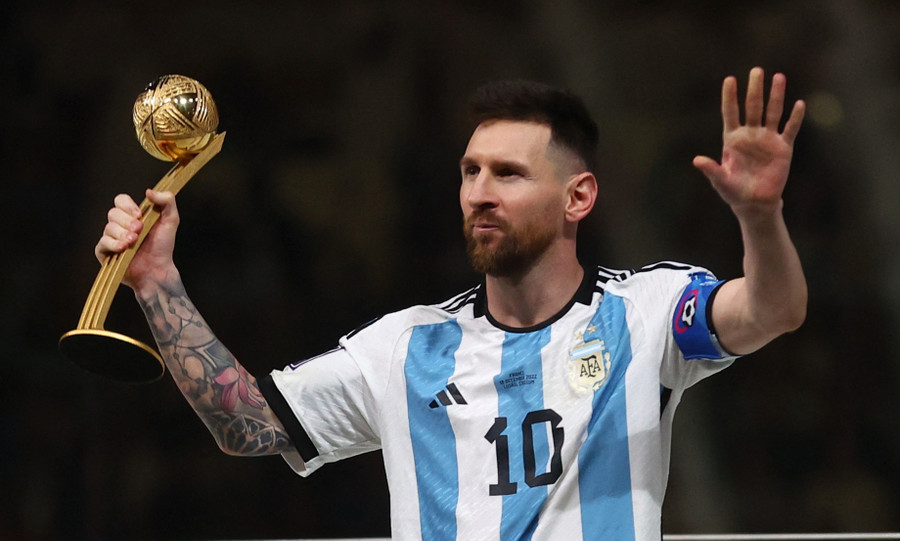 Messi vừa qua trải qua một mùa giải đầy thành công.