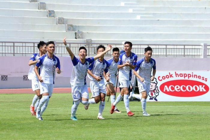 Sông Lam Nghệ An sẽ gặp U15 PVF ở chung kết U15 quốc gia 2023.