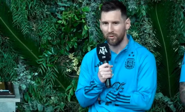 Messi được vinh danh tại quê nhà Argentina.