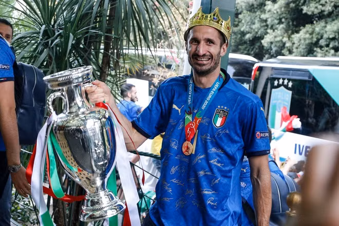 Giorgio Chiellini chưa tìm được bến đỗ mới hậu EURO.