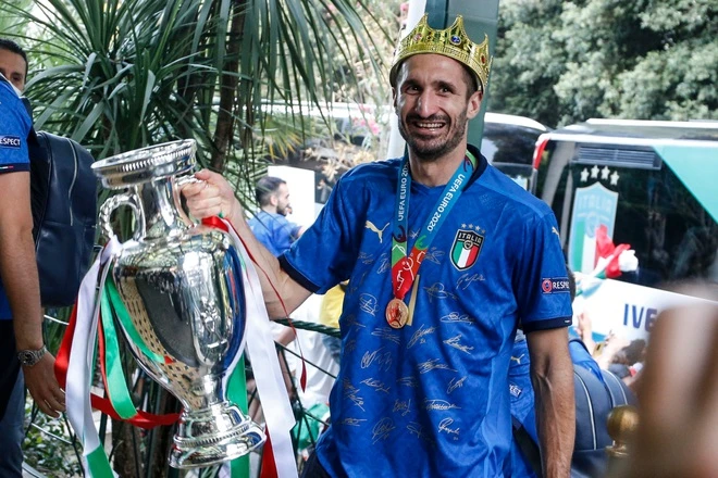 Giorgio Chiellini chưa tìm được bến đỗ mới hậu EURO.