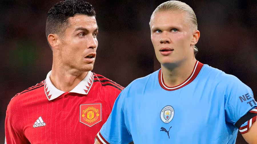 C.Ronaldo vượt mặt Haaland trong cuộc đua Vua phá lưới.