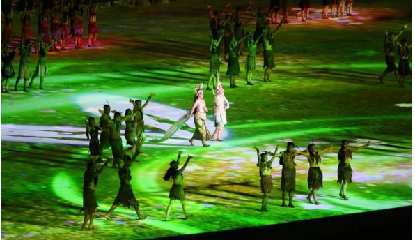 Màu sắc huyền ảo trong lễ khai mạc SEA Games 32.